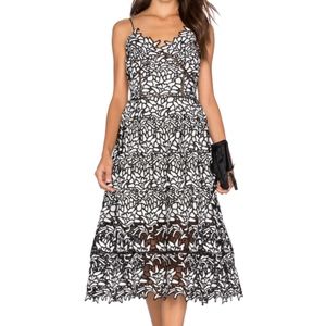 Elliatt 'Paradise' Lace Fit & Flare Dress, XS